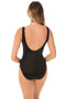 Traje de baño reductor clásico negro